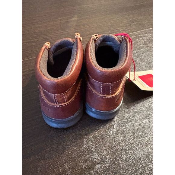 Ariat Toddler Boys Lil'‎ Stomper Brown Dress Shoes Lace Up NWT size 4 toddler - Picture 4 of 8